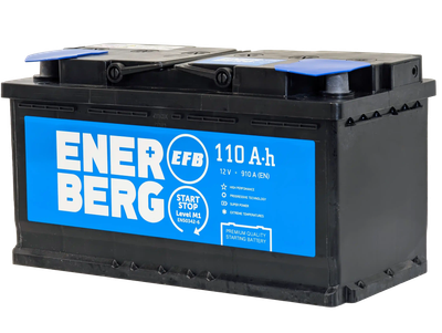 Автомобильный аккумулятор Enerberg 6СТ-110R EFB R+ 910A