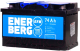 Автомобильный аккумулятор Enerberg 6СТ-74R EFB R+ низкий 720A (74 А/ч) - 