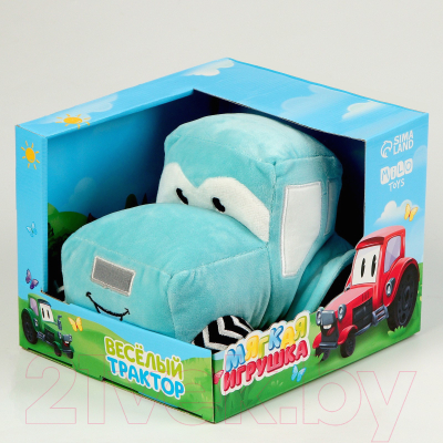 Мягкая игрушка Milo Toys Машина / 9485970 (голубой)