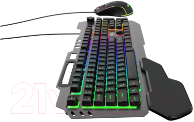 Клавиатура+мышь Oklick 700GMK (черный)