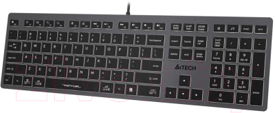 Клавиатура A4Tech Fstyler FX60  (белая подсветка)