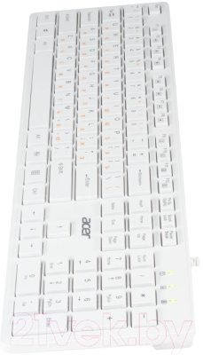 Клавиатура Acer OKW123 / ZL.KBDEE.00D (белый)
