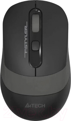 Мышь A4Tech Fstyler FG10S (черный/серый)