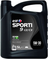 Моторное масло Elf Sporti 9 5W30 C2/C3 / 214253 (5л) - 