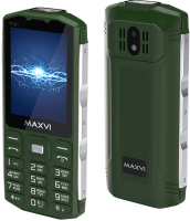 Мобильный телефон Maxvi P101 (зеленый) - 