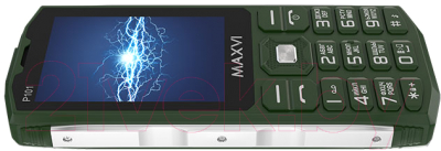 Мобильный телефон Maxvi P101 (зеленый)