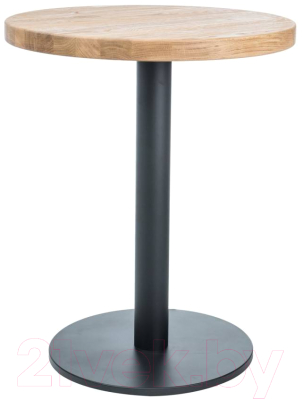 Обеденный стол Signal Puro 70 II (дуб/черный)