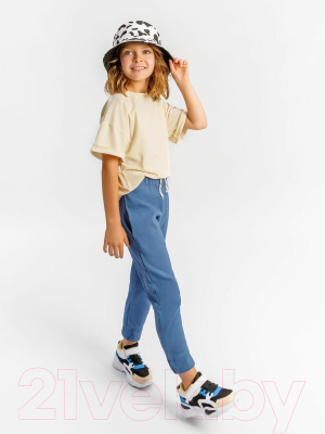 Комплект детской одежды Amarobaby Jump / AB-OD21-JUMP22/0220-116 (кремовый/синий, р.110-116)