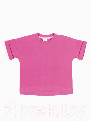 Комплект детской одежды Amarobaby Jump / AB-OD21-JUMP22/2517-116 (фуксия/сиреневый, р.110-116)