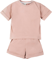 Комплект одежды для малышей Amarobaby Jump / AB-OD21-JUMP2201/03-92 (бежевый, р.86-92) - 