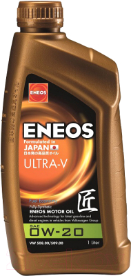 Моторное масло Eneos Ultra-V 0W20 / EU0024401N (1л)