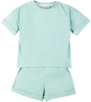 Комплект детской одежды Amarobaby Jump / AB-OD21-JUMP2201/32-110 (мятный, р.104-110) - 
