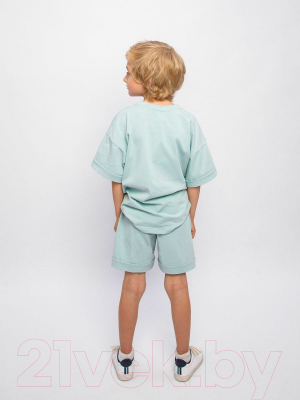 Комплект детской одежды Amarobaby Jump / AB-OD21-JUMP2201/32-122 (мятный, р.116-122)