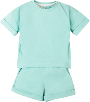 Комплект одежды для малышей Amarobaby Jump / AB-OD21-JUMP2201/32-92 (мятный, р.86-92) - 