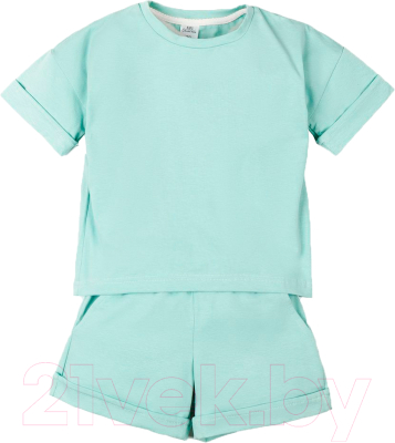 Комплект одежды для малышей Amarobaby Jump / AB-OD21-JUMP2201/32-92 (мятный, р.86-92)
