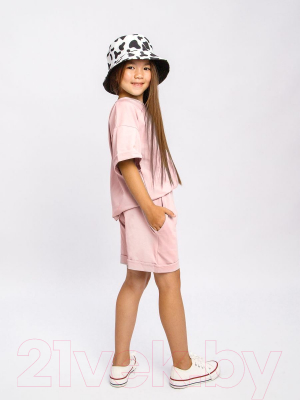 Комплект детской одежды Amarobaby Jump / AB-OD21-JUMP2201/27-110 (пудровый, р.104-110)