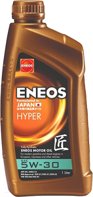 Моторное масло Eneos Hyper 5W30 / EU0030401N (1л)
