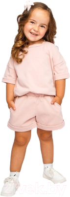 Комплект одежды для малышей Amarobaby Jump / AB-OD21-JUMP2201/27-92 (пудровый, р.86-92)
