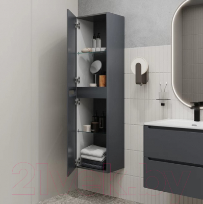 Шкаф-пенал для ванной IDDIS Edifice EDI40D0i97