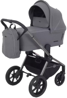 Детская универсальная коляска Rant Flex Pro 2 в 1 2023 / RA074 (серый) - 