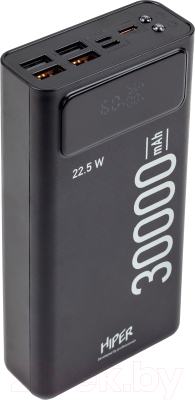 Портативное зарядное устройство HIPER Delta 30000mAh (черный)