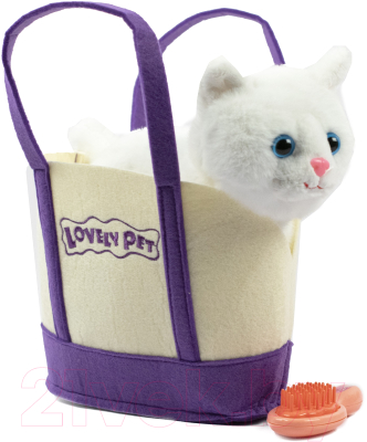 Детская сумка Sharktoys Кошка с сумочкой и расческой / 22200043