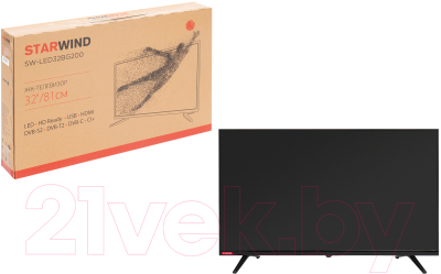 Изображение товара Телевизор StarWind SW-LED32BG200 (черный)