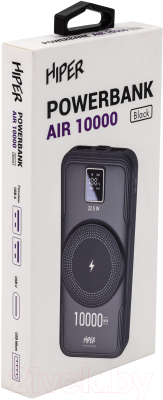 Портативное зарядное устройство HIPER Air 10000 10000mAh (черный)