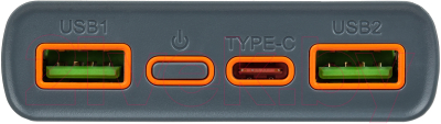 Портативное зарядное устройство HIPER Core X Transparent 10000mAh