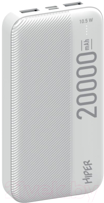 Портативное зарядное устройство HIPER SM20000 20000mAh (белый)