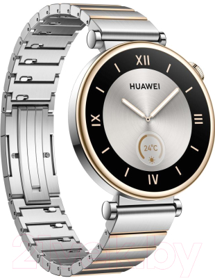 Умные часы Huawei Watch GT 4 41mm ARA-B19 (серебристый стальной ремешок)