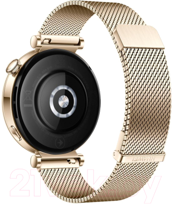 Умные часы Huawei Watch GT 4 41mm / ARA-B19 (золотой ремешок c миланским плетением)