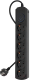 Сетевой фильтр IPPON BK-6-EU-3-10-B (3м, 6 розеток, черный) -