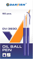 Набор шариковых ручек Darvish DV-3930 (50шт) - 