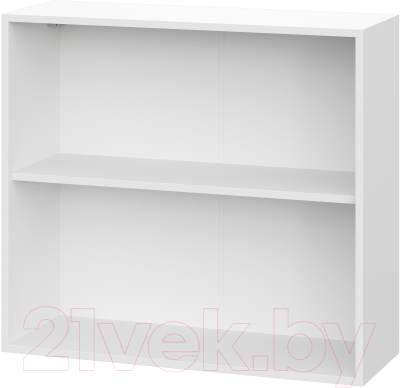 Шкаф навесной для кухни SV-мебель Модерн New Ш800/720 БЦ (белый глянец)