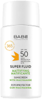 Крем солнцезащитный Laboratorios Babe Флюид С ниацинамидом SPF50 (50мл) - 
