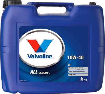 Моторное масло Valvoline All Climate 10W40 / 872777 (20л)