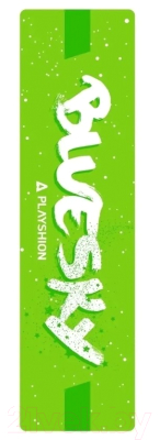 Самокат-снегокат Playshion Bluesky-SNW / WS-SX003G (зеленый)