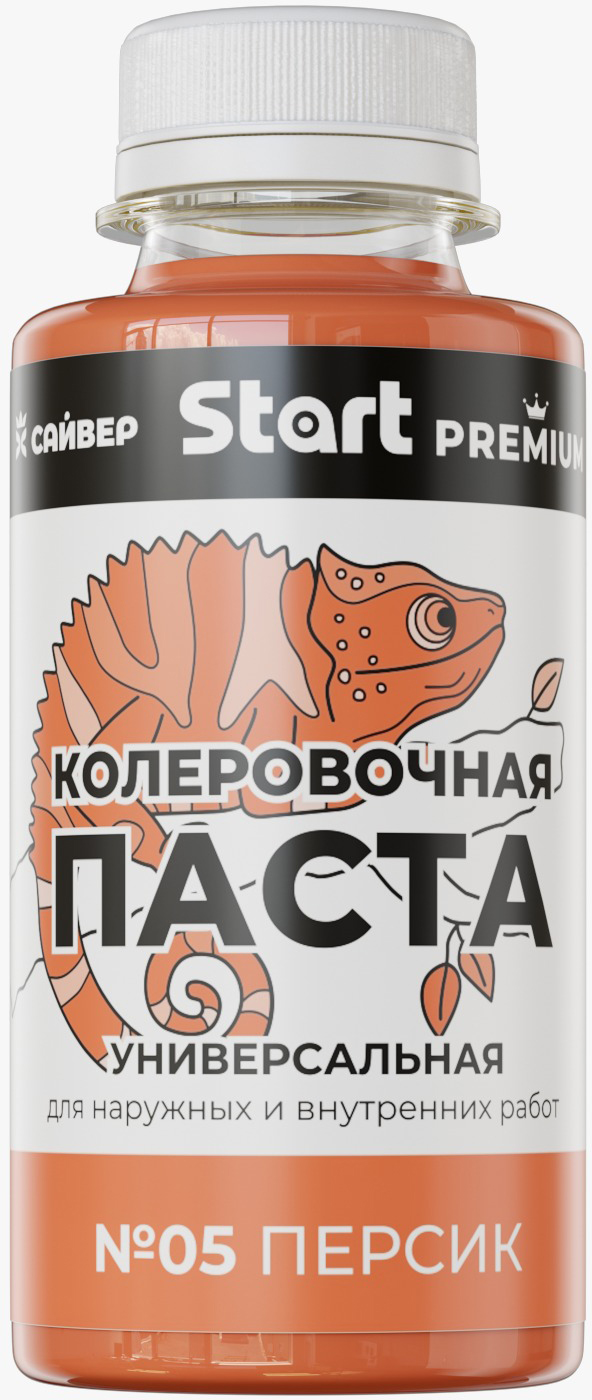 Колеровочная паста START Х5 (100мл, персик)