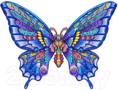 Пазл БЕЛОСНЕЖКА Очаровательная бабочка M / 6171-WP