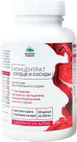 Комплексная пищевая добавка AltaiBio С экстрактом боярышника и куркумы +11 витаминов (60 капсул) - 