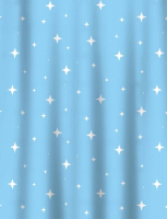 Шторка-занавеска для ванны Perfecto Linea Secret 36-118102 (звездное небо) - 