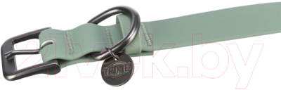 Ошейник Trixie CityStyle / 1971719 (L, серый/зеленый)