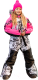 Комбинезон верхний детский Batik Марси 415-24з-2 (р-р 134-68, розовый скетч) - 