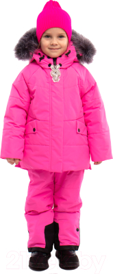 Комплект верхней детской одежды Batik Рина 422-24з-3 (р-р 128-64, розовый пунш)