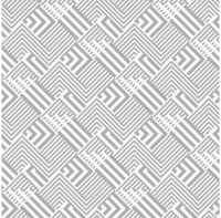 Коврик Вилина Геометрия 7095 (130x1200, серый) - 