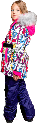Комплект верхней детской одежды Batik Алина 427-24з-2 (р-р 140-72, конфетти)