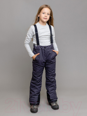 Комплект верхней детской одежды Batik Юми 428-24з (р-р 140-72, бежевый/серый)
