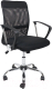Кресло офисное AksHome Aria Light Eco (черный) - 