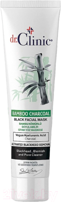 Маска для лица кремовая Dr.Clinic Bamboo Charcoal Face Mask (100мл)